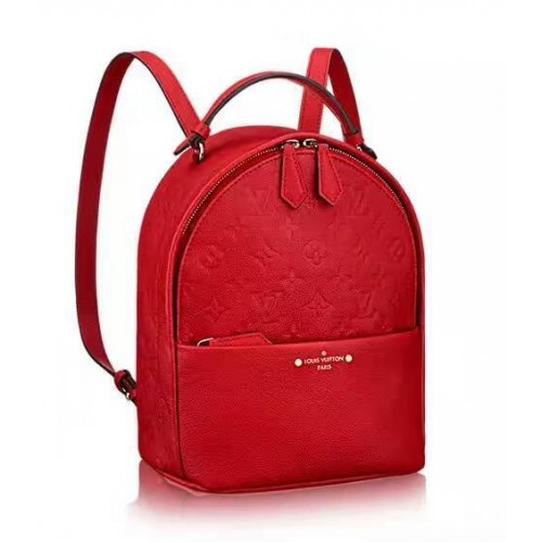 Louis Vuitton Monogram Empreinte mini-rugzak 44016 rood