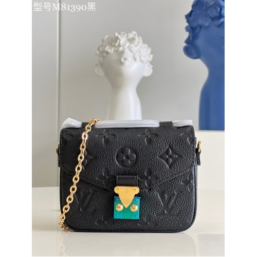 Louis Vuitton Monogram Empreinte POCHETTE METIS BB M81390 zwart