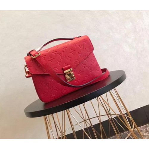 Louis Vuitton Monogram Empreinte POCHETTE METIS M41488 Rood