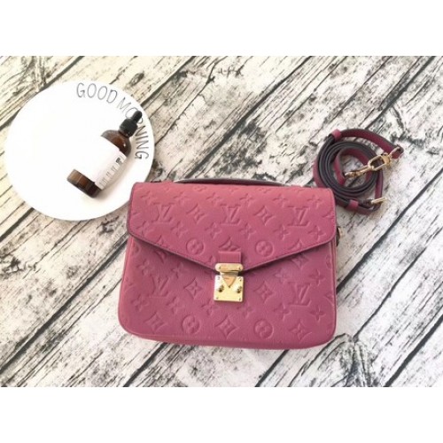Louis Vuitton Monogram Empreinte POCHETTE METIS M43737 Roze