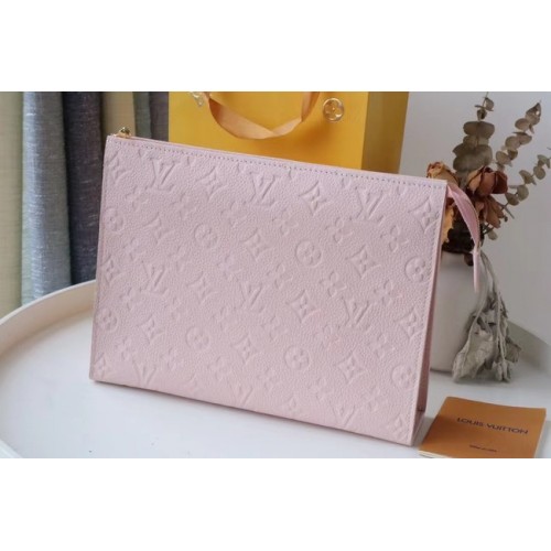 Louis Vuitton Monogram Empreinte POCHETTE VOYAGE MM M41058 roze
