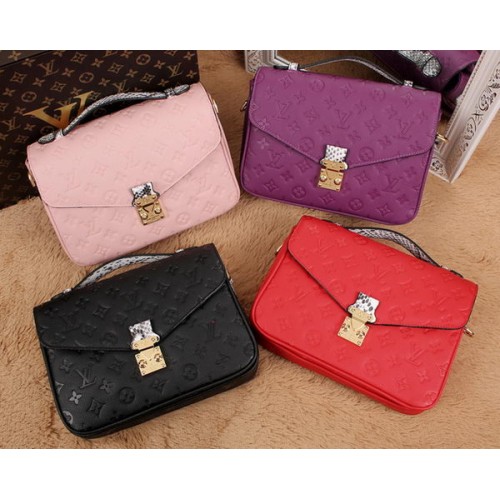 Louis Vuitton Monogram Empreinte Pochette Metis Tassen M40780