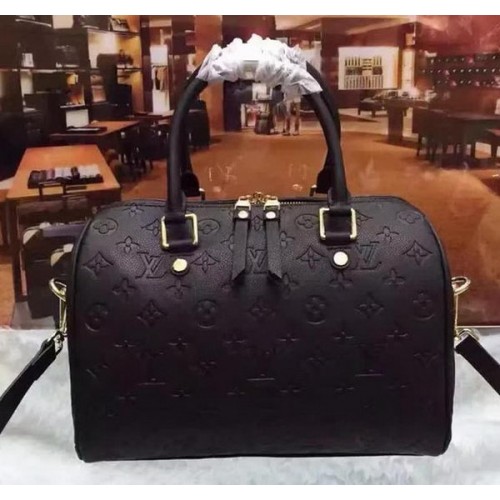 Louis Vuitton Monogram Empreinte Speedy 30 Zak M40762 Zwart