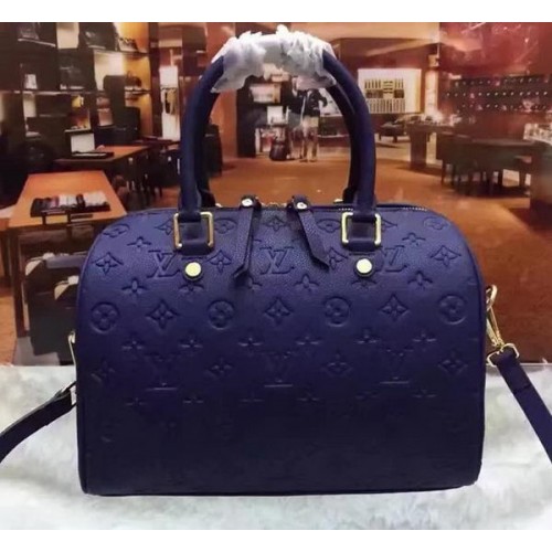 Louis Vuitton Monogram Empreinte Speedy 30 Zak M40762 Royal