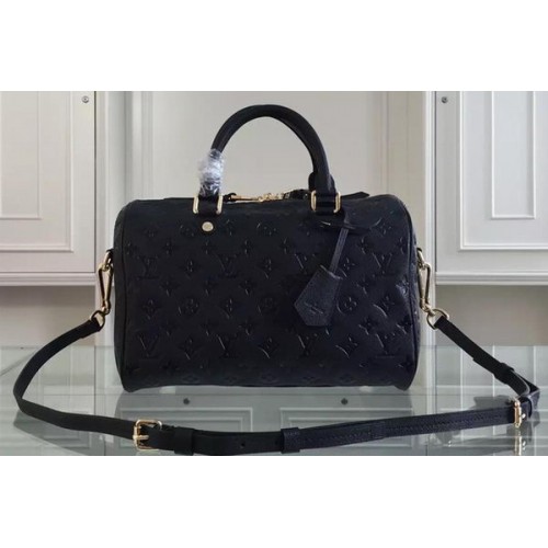 Louis Vuitton Monogram Empreinte Speedy BANDOULIERE 30 M91330 Zwart