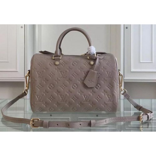 Louis Vuitton Monogram Empreinte Speedy BANDOULIERE 30 M91330 grijs
