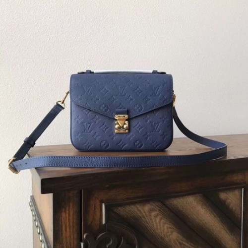 Louis Vuitton Monogram Empreinte draagtas M41486 blauw