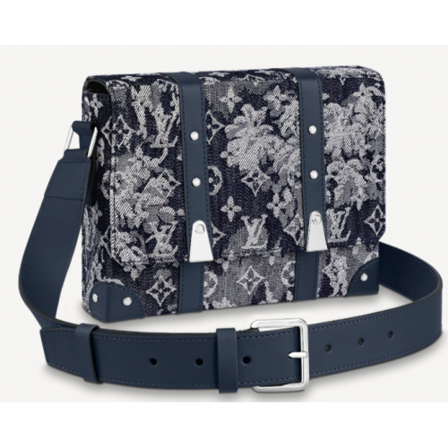 Louis Vuitton Monogram Origineel Leer M57282 Navy