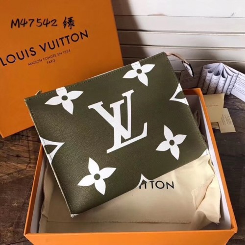 Louis Vuitton-monogrambuidel 26 m47542 kaki