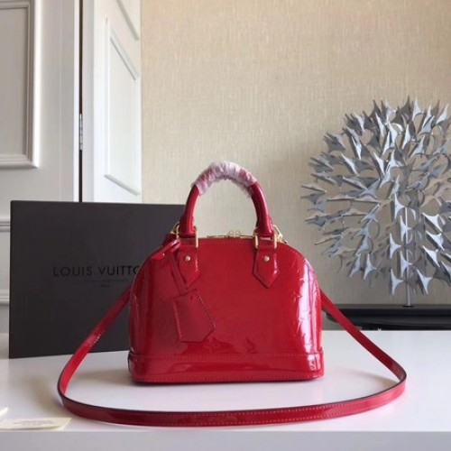 Louis Vuitton-monogram Vernis Alma BB M91606 rood