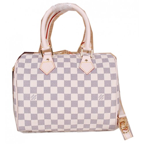 Louis Vuitton N41534 Damier Azur Canvas Speedy 25 tas