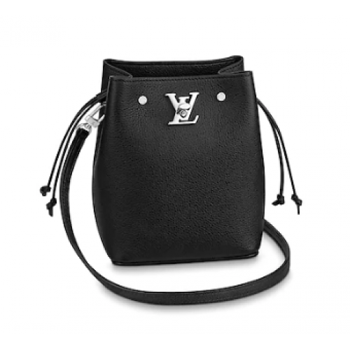 Louis Vuitton NANO LOCKME BUCKET M68709 zwart