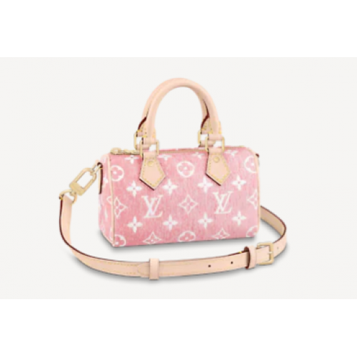 Louis Vuitton NANO SPEEDY M81213 roze