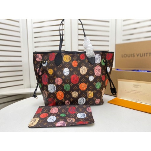 Louis Vuitton Neverfull Monogram MM M45923 Munt