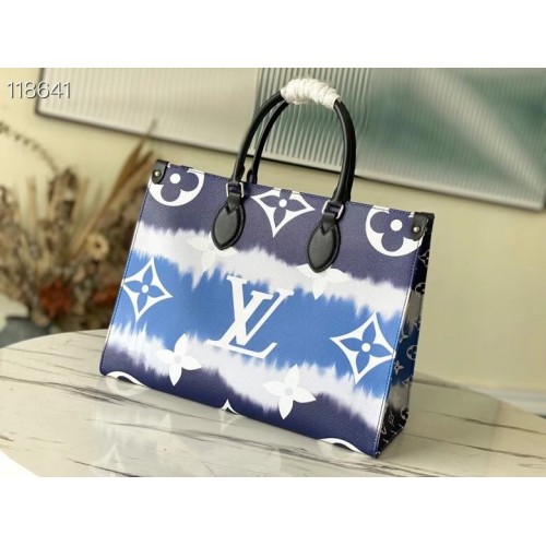 Louis Vuitton ONTHEGO MM M45118 blauw