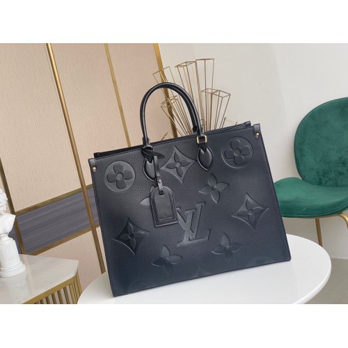 Louis Vuitton ONTHEGO origineel leer GM M44925 zwart