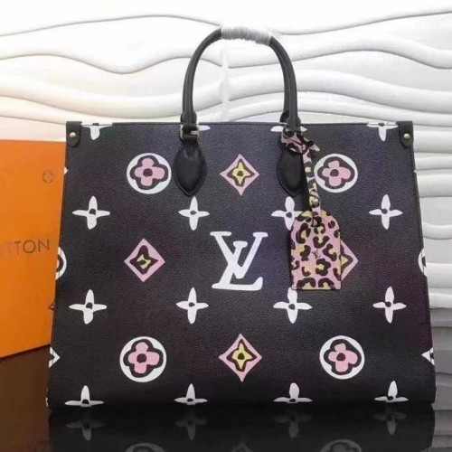 Louis Vuitton ONTHEGO origineel leer GM M45815 zwart