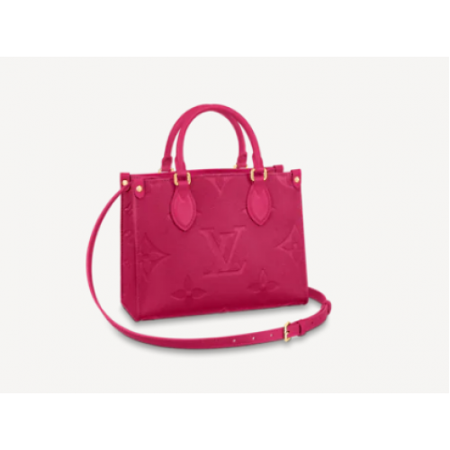 Louis Vuitton ONTHEGO PM - EXCLUSIEF ONLINE M45660 Freesia Roze