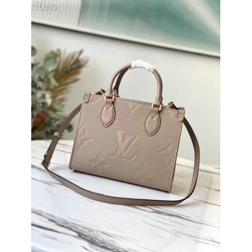 Louis Vuitton ONTHEGO PM - EXCLUSIEF ONLINE M45660 Tourterelle Beige