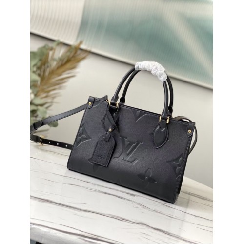 Louis Vuitton ONTHEGO PM - EXCLUSIEF ONLINE M45660 zwart
