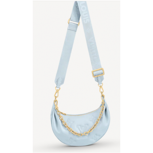 Louis Vuitton OVER DE MAAN M59799 Bleu Gletsjerblauw