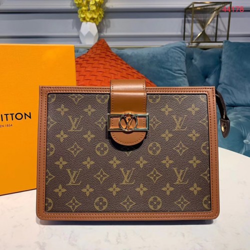 Louis Vuitton Original Clutch M44178 bruin