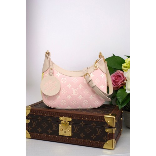 Louis Vuitton originele lederen bagatelle M46091 roze
