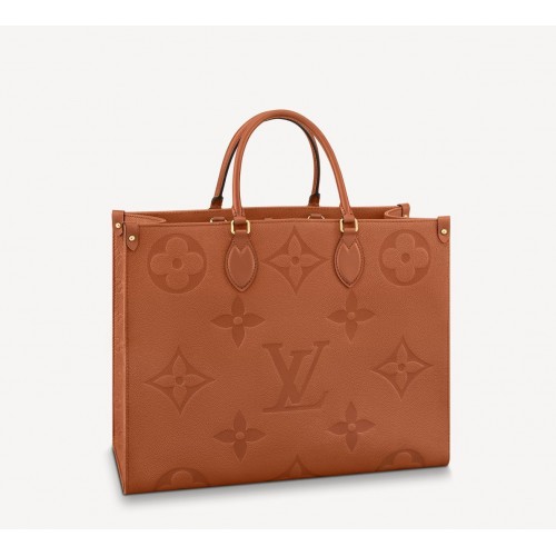 Louis Vuitton origineel leer ONTHEGO GM M46134 bruin