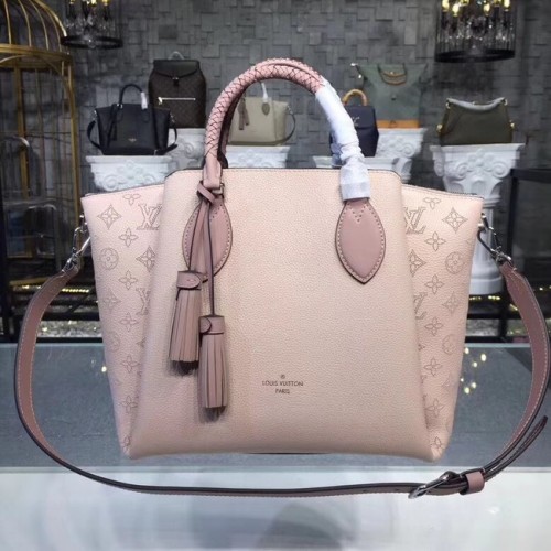 Louis Vuitton Origineel Mahina Leer HAUMEA M55029 Roze