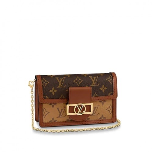 Louis Vuitton Origineel Monogram Canvas DAUPHINE KETTINGPORTEFEUILLE M68746