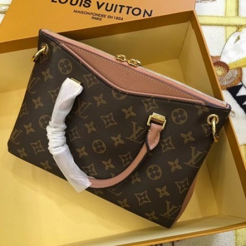 Louis Vuitton Origineel Monogram Canvas Pallas M42961 Camel
