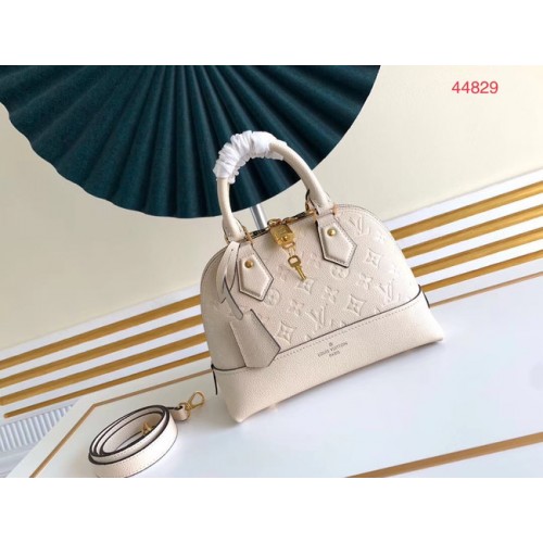 Louis Vuitton Original Monogram Empreinte NEO ALMA BB M44866 wit