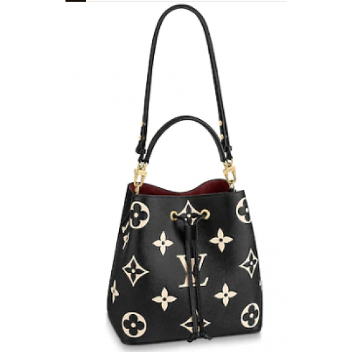 Louis Vuitton Origineel Monogram Empreinte NEONOE M45497 ZWART