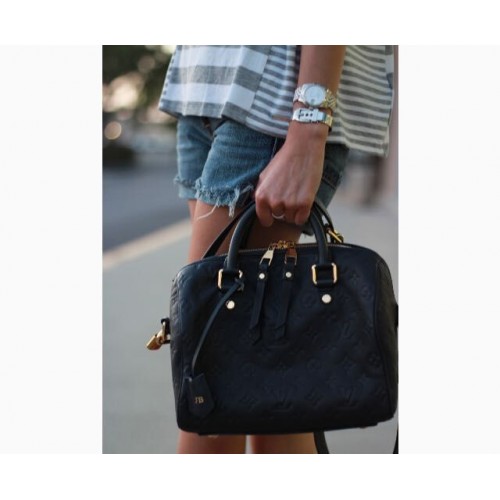 Louis Vuitton Original Monogram Empreinte SPEEDY 25 42405 zwart