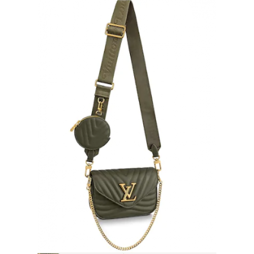 Louis Vuitton Original NEW WAVE MULTI-POCHETTE M56461 groen