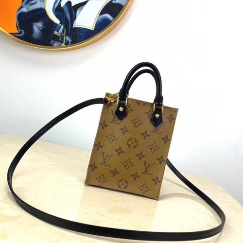 Louis Vuitton Origineel PETIT SAC PLAT Monogram Canvas M69442