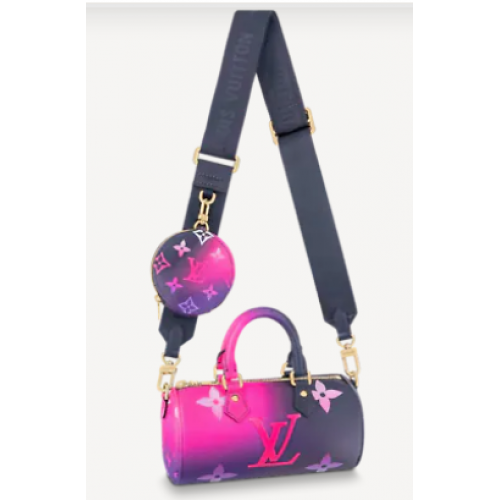 Louis Vuitton PAPILLON BB M59860 Middernacht Fuchsia