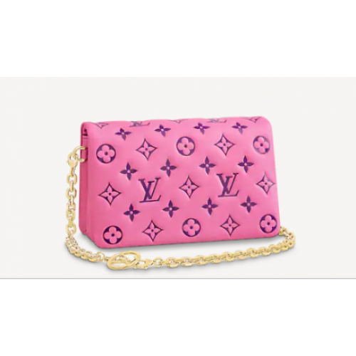Louis Vuitton POCHETTE KUSSEN M80745 Roze Paars