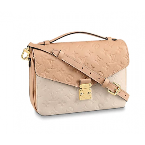 Louis Vuitton POCHETTE METIS M44300 Beige Roze Crème