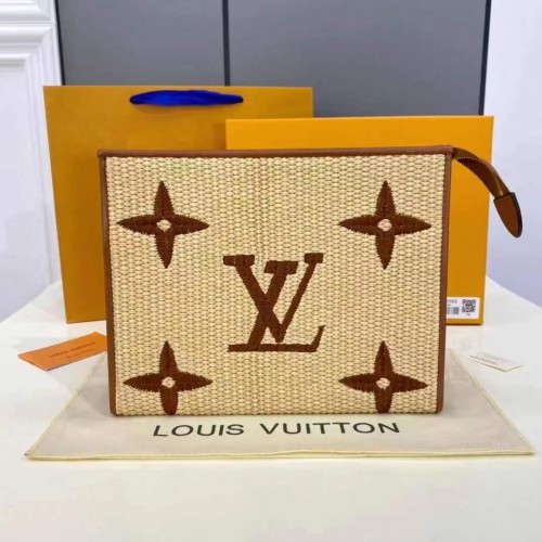 Louis Vuitton POCHETTE REIS MM M30762 bruin