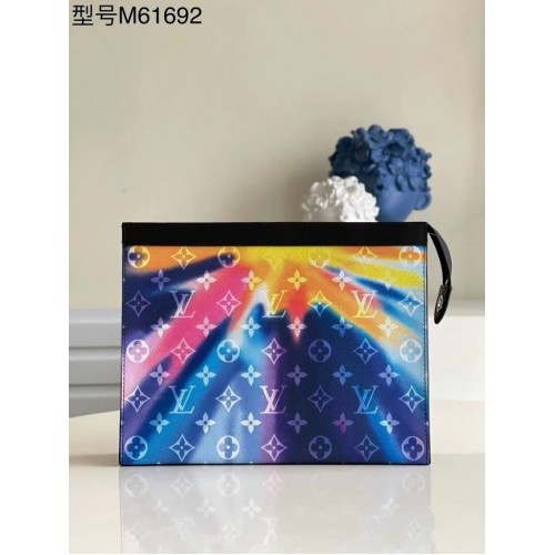 Louis Vuitton REISZAKJE MM M61692 blauw