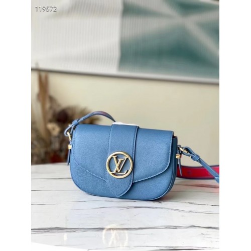 Louis Vuitton PONT 9 ZACHT MM M58968 blauw