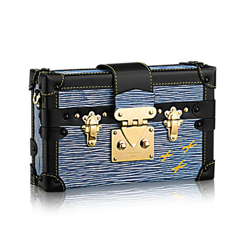 Louis Vuitton Petite Malle Epi Denim M50303 Denim Light Louis Vuitton Petite Malle Epi Denim M50303 Denim Light