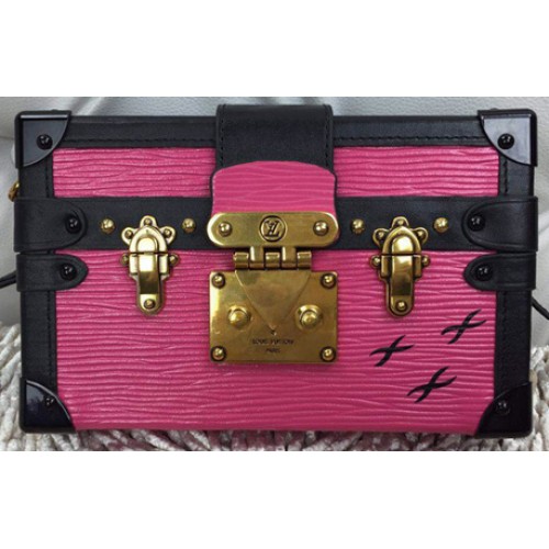 Louis Vuitton Petite Malle Epi leren tas M94219 roze