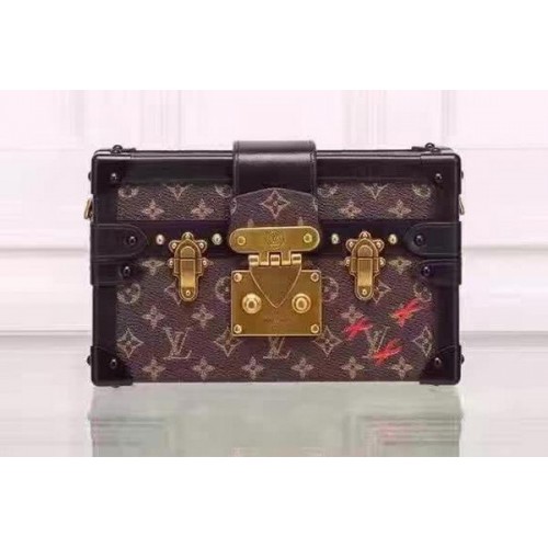 Louis Vuitton Petite Malle monogram canvas tas M86286