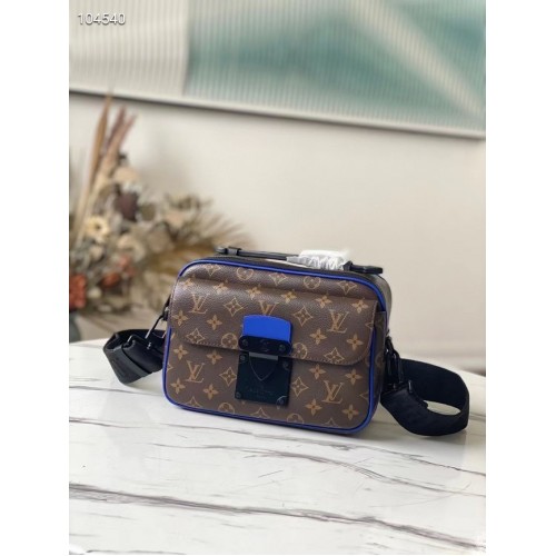 Louis Vuitton S LOCK SLING TAS M45864 Marineblauw