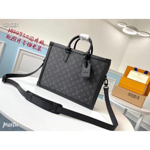 Louis Vuitton SOFT TRUNK aktetas M44952 zwart