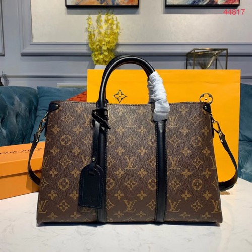 Louis Vuitton SOUFFLOT Medium tas M44817 zwart