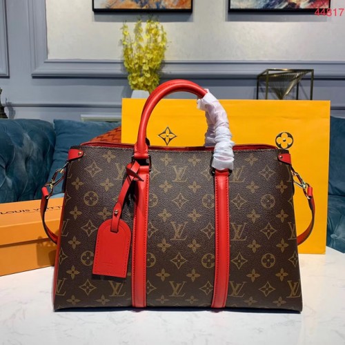 Louis Vuitton SOUFFLOT Medium tas M44817 rood