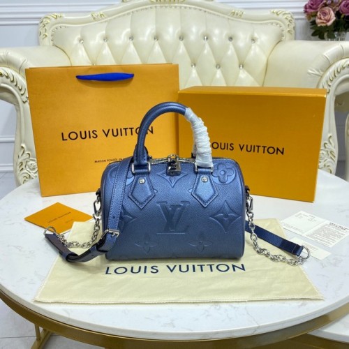 Louis Vuitton SPEEDY BANDOULIERE 20 M58953 blauw
